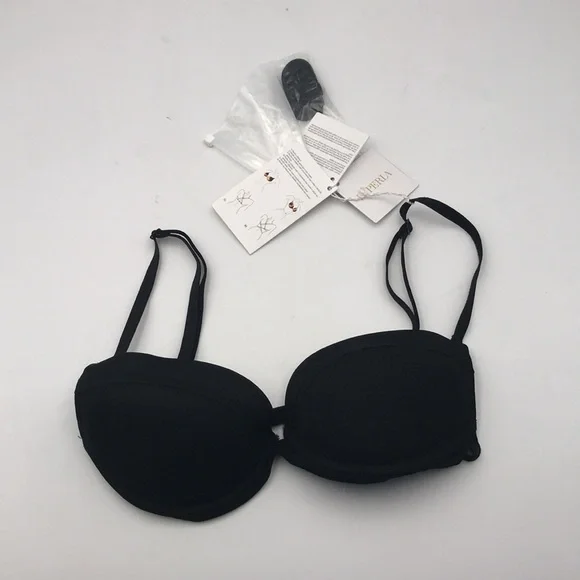 La Perla Daily Design Push Up Black Convertible Padded Bra